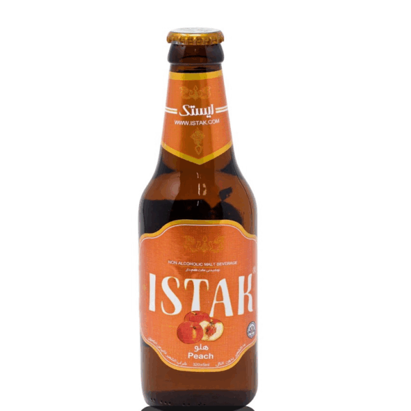 Istak Peach – Non-Alcoholic Malt Beverage, 320ml