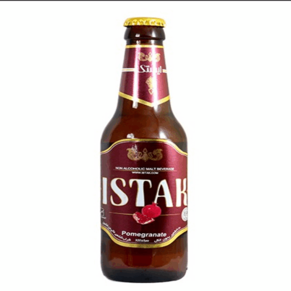 Istak Pomegranate – Non-Alcoholic Malt Beverage, 320ml