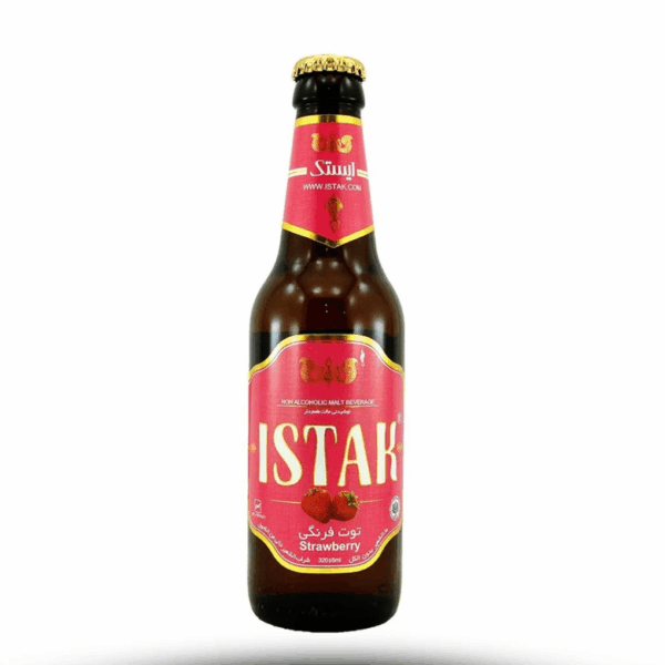 Istak Strawberry – Non-Alcoholic Malt Beverage, 320ml